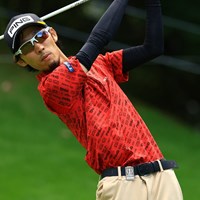 首位タイに浮上した安本大祐。ツアー初優勝を目指す 2022年 日本プロゴルフ選手権大会 2日目 安本大祐