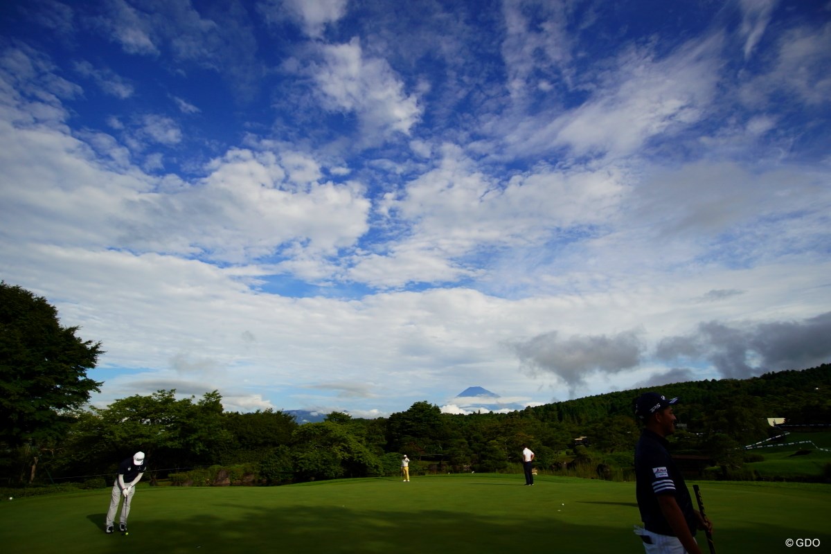 2022年 日本プロゴルフ選手権大会 2日目 パッティンググリーン