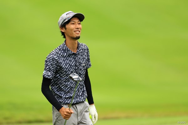 2022年 日本プロゴルフ選手権大会 3日目 安本大祐 ニッコリ！