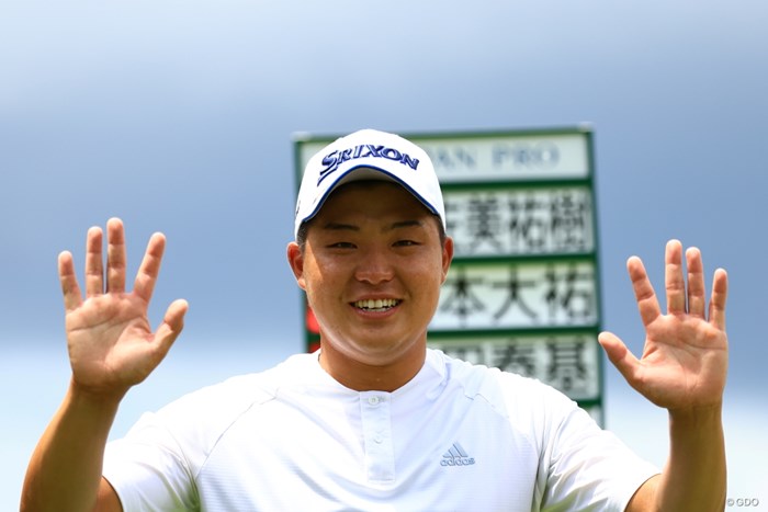 ひょうきんな泰基 2022年 日本プロゴルフ選手権大会 最終日 吉田泰基