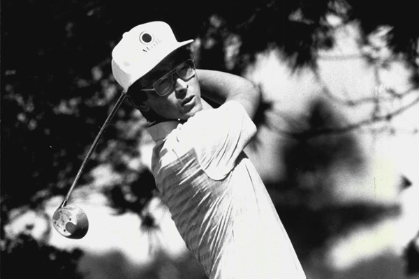 2022年 後世に残したいゴルフ記録 デビッド・イシイ 初の外国人賞金王に輝いた1987年当時のデビッド・イシイ（Kenneth Stevens/Fairfax Media via Getty Images）