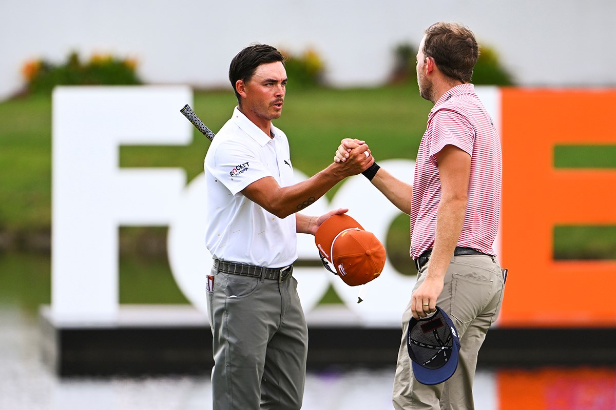 2022年 フェデックスセントジュード選手権 初日 リッキー・ファウラー リー・ホッジス