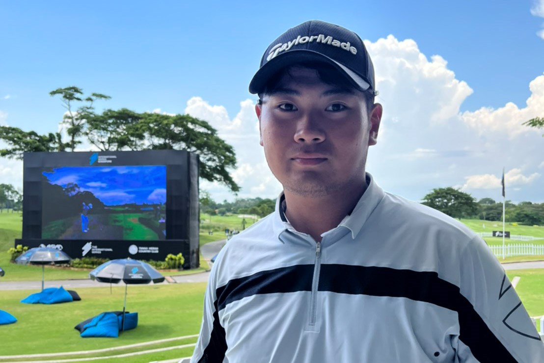 2022年 インターナショナルシリーズ シンガポール 2日目 久常涼