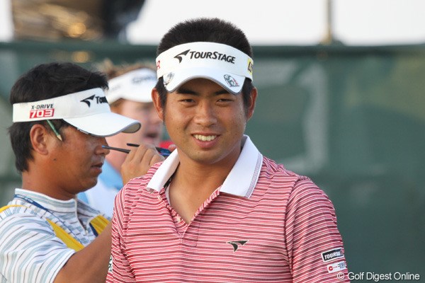 2010年 全米プロゴルフ選手権初日 池田勇太 夕方にスタートした池田は「何ホールでもいいけど、できるだけラウンドしたいや」