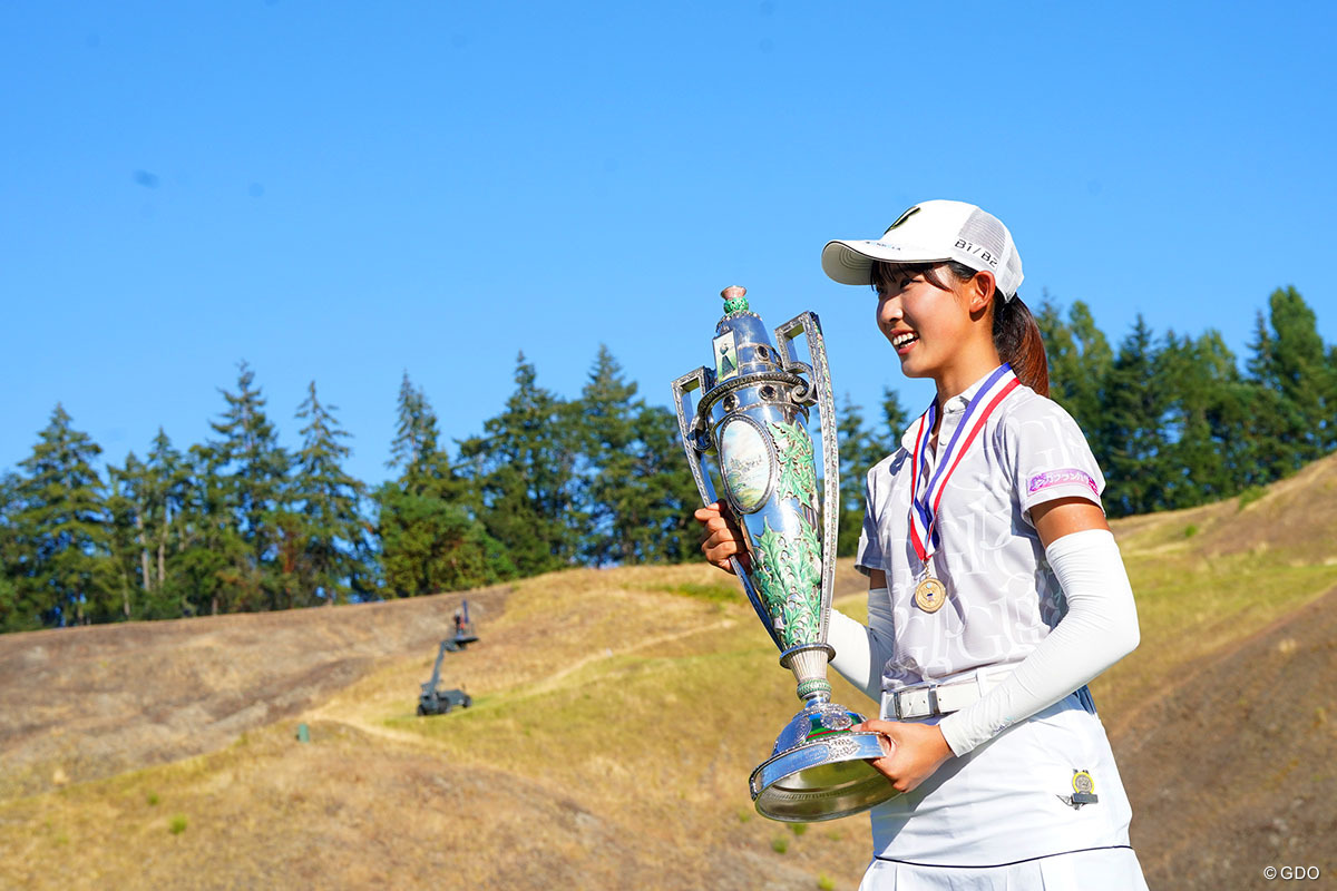 画像詳細 2022年 全米女子アマチュア 馬場咲希 「目立つのがイヤだった