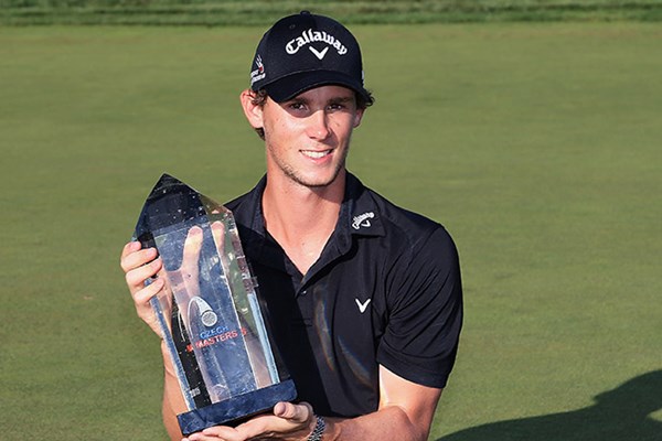 2015年大会でツアー初優勝を飾ったトーマス・ピータース(Matthew Lewis/Getty Images)