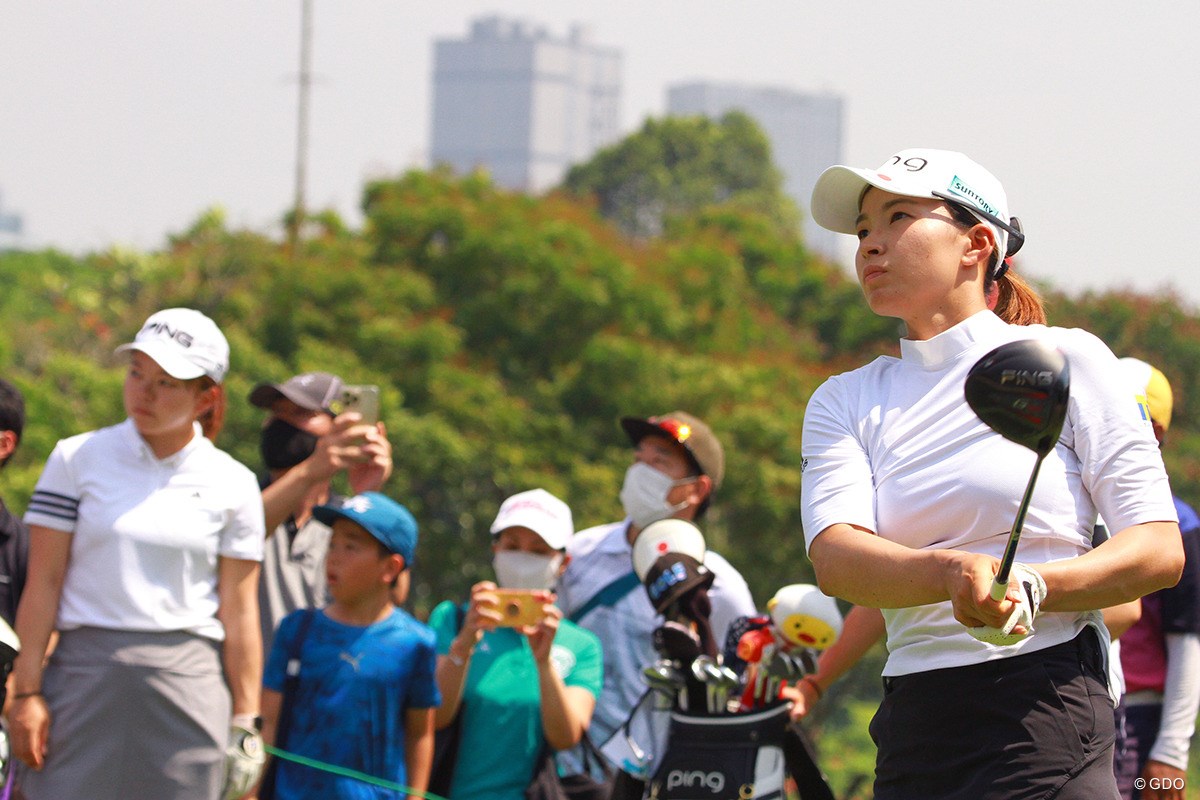 2022年 シモーネ アジアパシフィックカップ 2日目 渋野暉璃子 渋野日向子