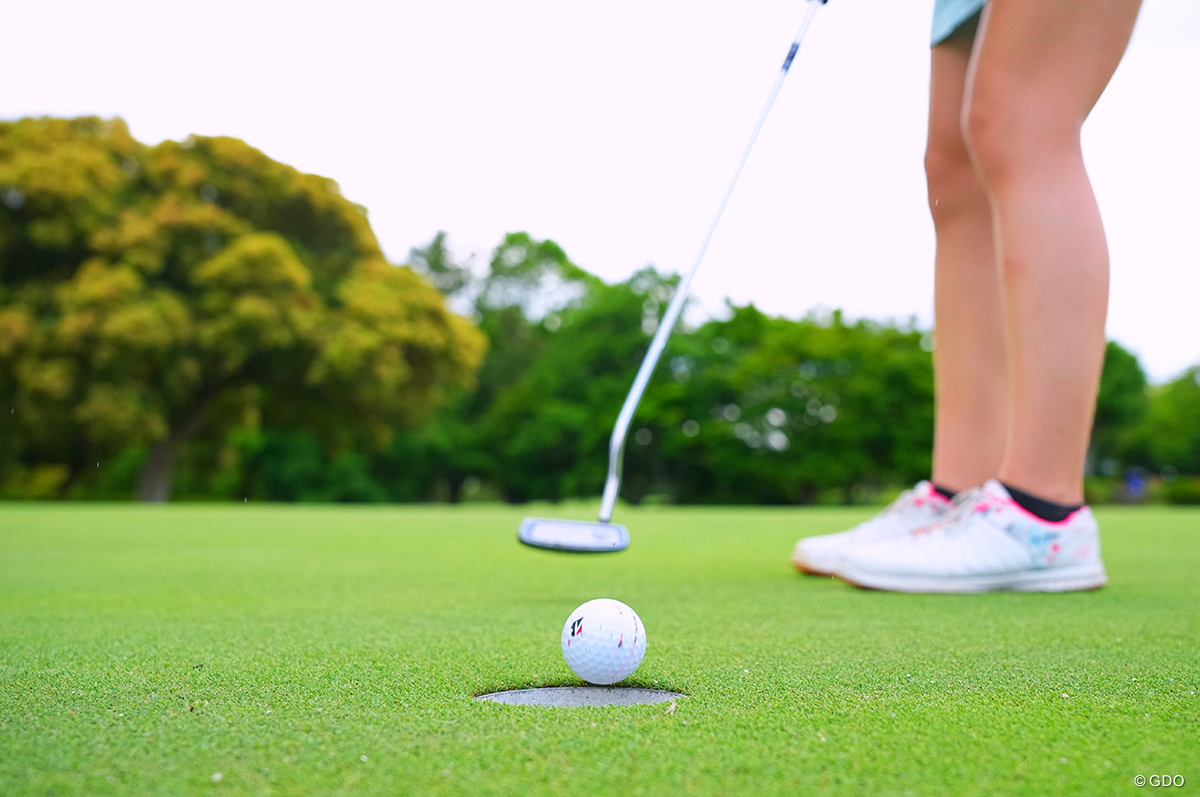 1mパットの強さはテンポで打ち分ける 宮崎千瑛