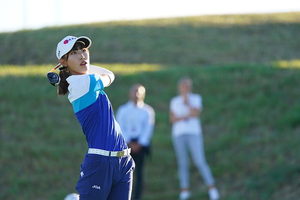 エスピリトサントトロフィー 世界女子アマチュアゴルフチーム選手権 初日 馬場咲希 ティショットの調整もして第2ラウンドに臨む(提供：JGA)