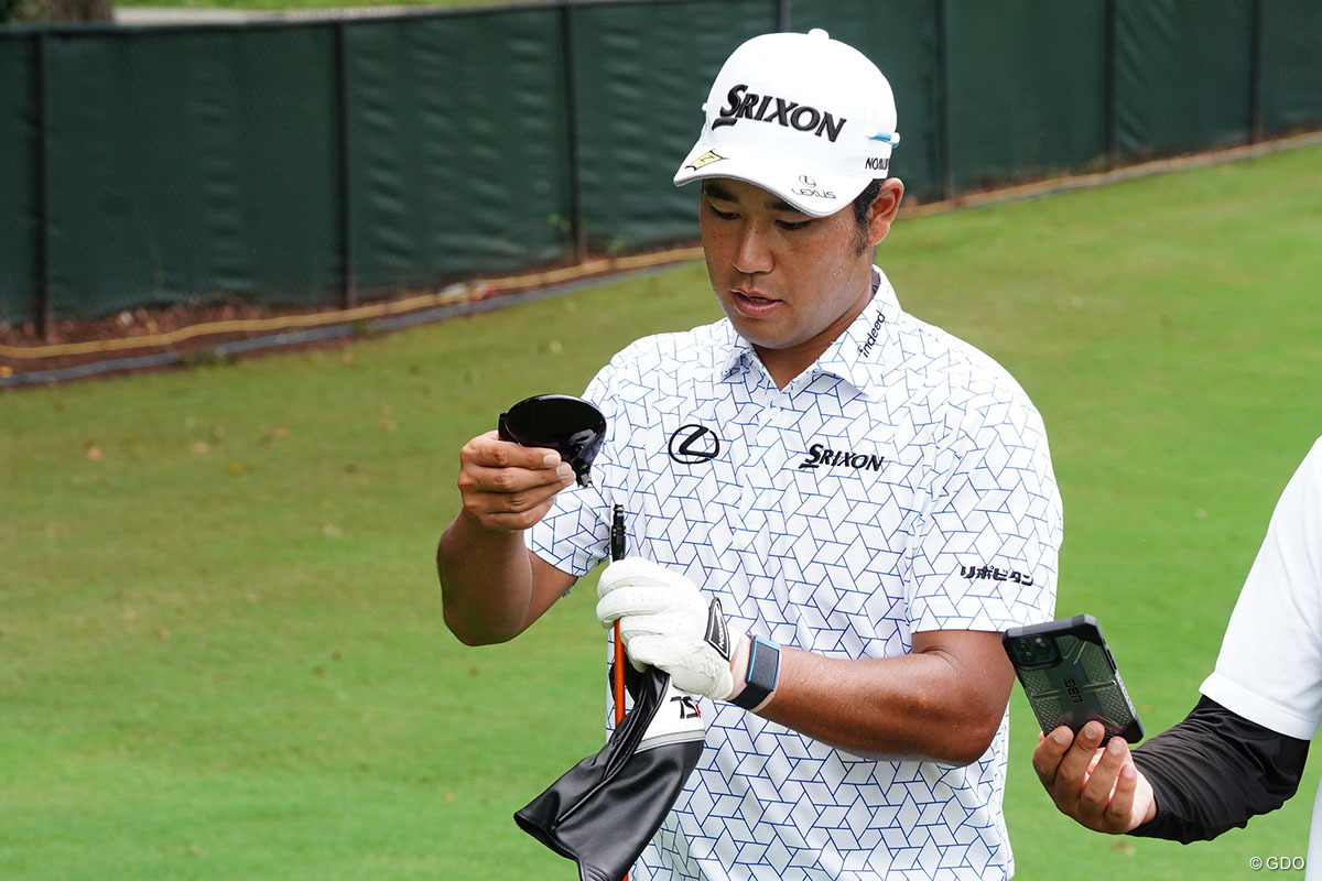 松山英樹が新しい3Wをテスト「人生で初めて打つ」メーカーがあった