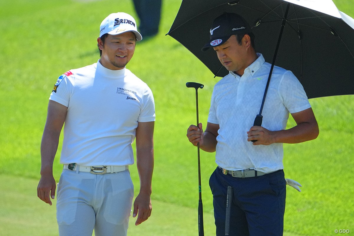 2022年 Sansan KBCオーガスタゴルフトーナメント 初日 香妻陣一朗 時松隆光
