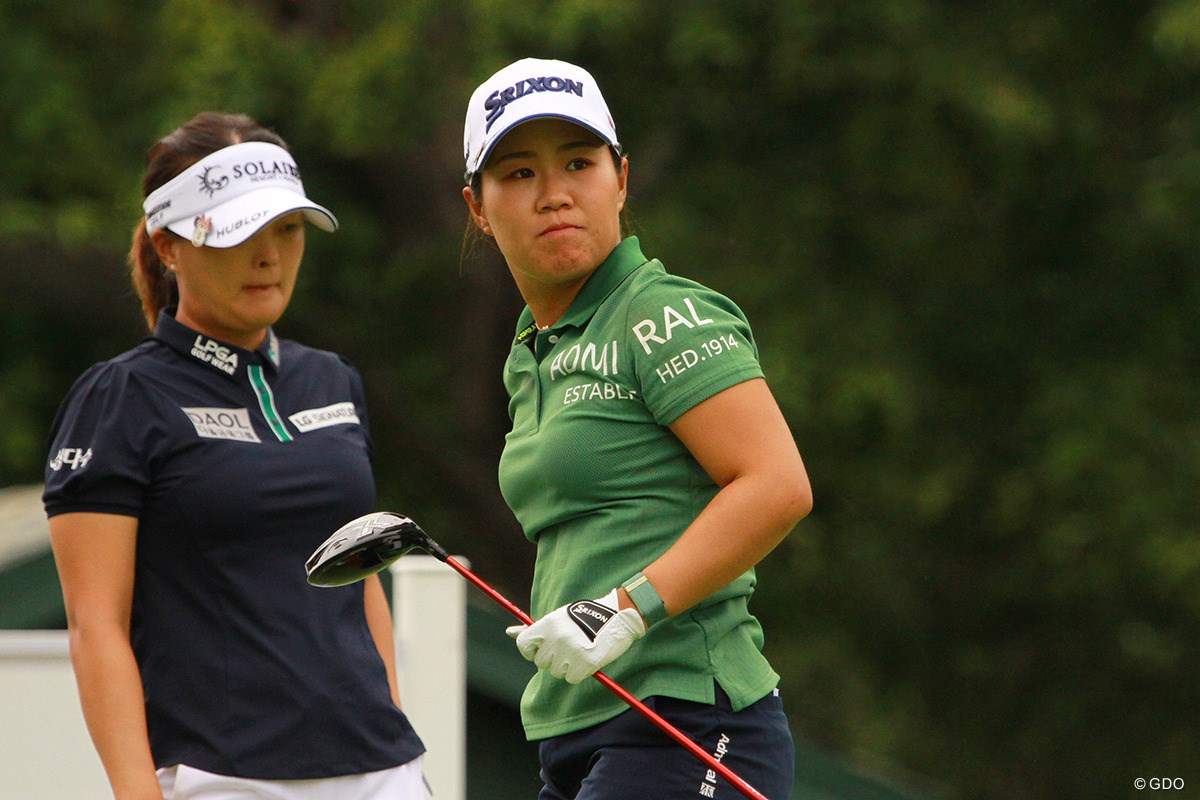 2022年 CP女子オープン 初日 コ・ジンヨン 畑岡奈紗