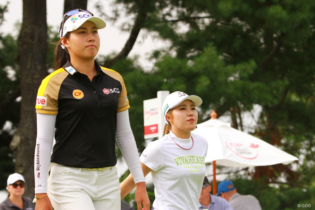 2022年 CP女子オープン 初日 アタヤ・ティティクル 古江彩佳