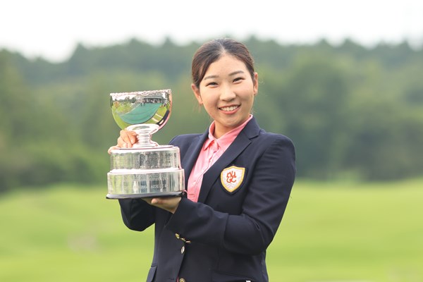 2022年 日本女子学生ゴルフ選手権 最終日 小暮千広 「日本女子学生ゴルフ選手権」は小暮千広が制した（提供：JGA）