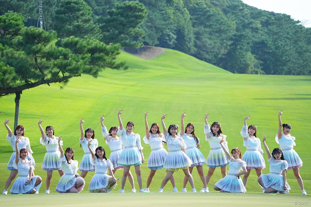 2022年 Sansan KBCオーガスタゴルフトーナメント 3日目 HKT48
