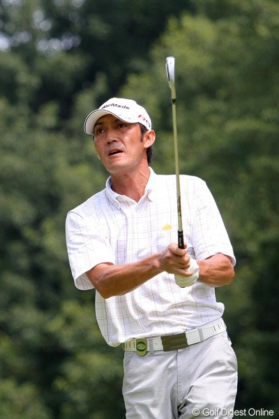 2010年 関西オープンゴルフ選手権競技初日 河井博大