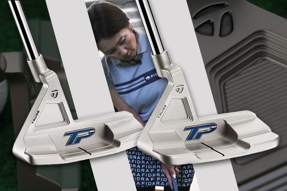 TP コレクション HYDRO BLAST パターを西川みさとが試打 しっかりヒットできる