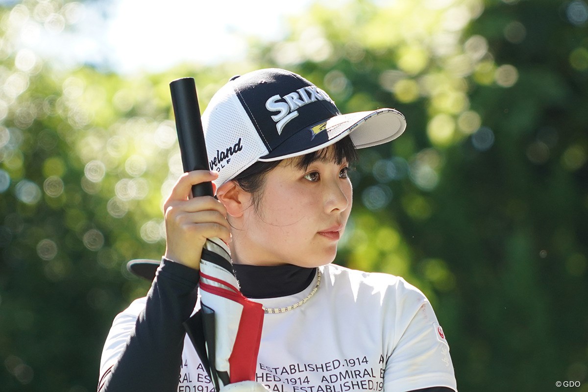 2022年 日本女子プロゴルフ選手権大会コニカミノルタ杯 事前 尾関彩美悠