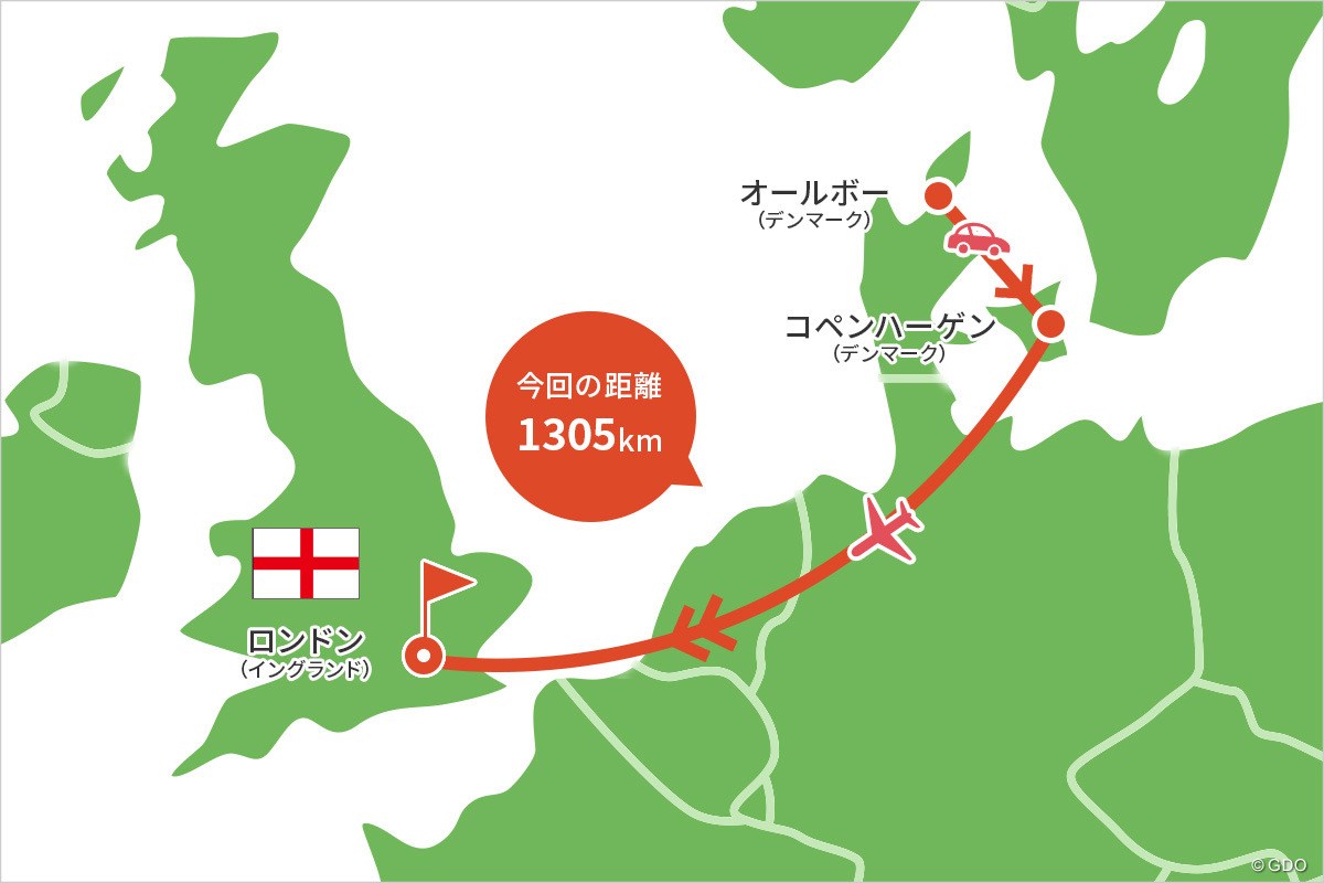 2022年 BMW PGA選手権 事前 川村昌弘マップ
