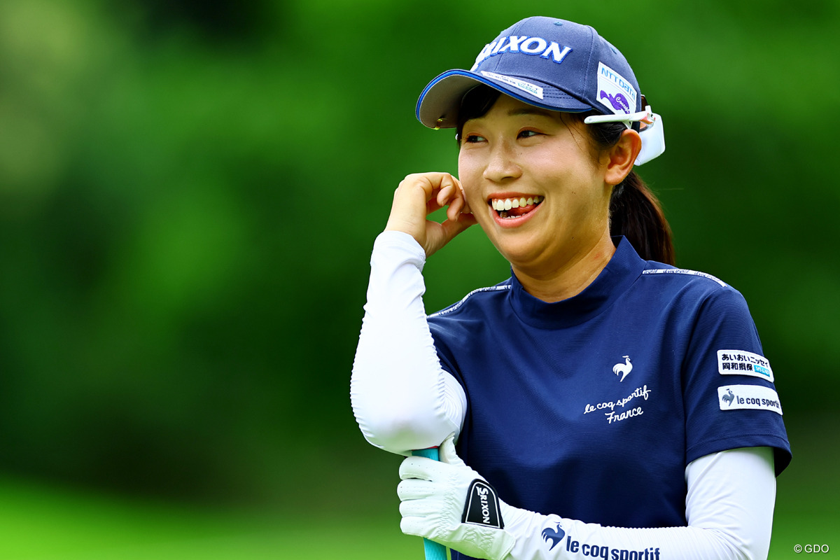 画像詳細 2022年 日本女子プロゴルフ選手権大会コニカミノルタ杯 初日