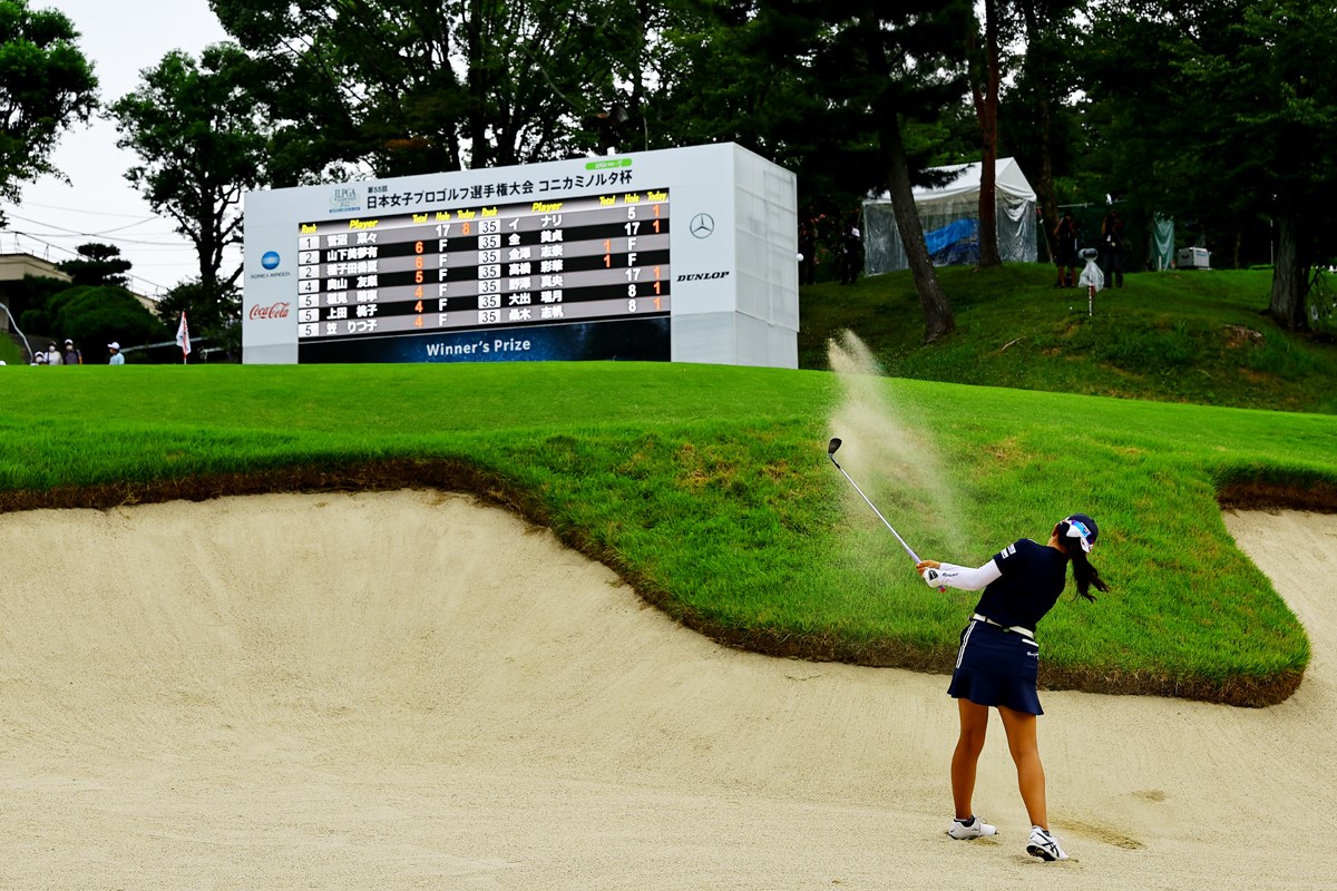 2022年 日本女子プロゴルフ選手権大会コニカミノルタ杯 初日 菅沼菜々