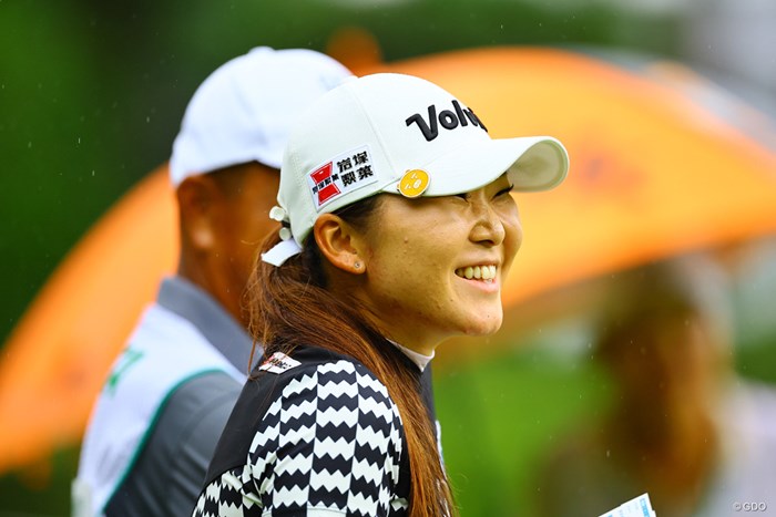 初日強いイメージです 2022年 日本女子プロゴルフ選手権大会コニカミノルタ杯 初日 石井理緒