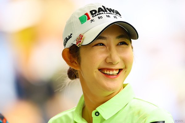 2022年 日本女子プロゴルフ選手権大会コニカミノルタ杯 2日目 ペ・ソンウ ナイススマイル