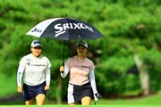 2022年 日本女子プロゴルフ選手権大会コニカミノルタ杯 2日目 勝みなみ 小祝さくら