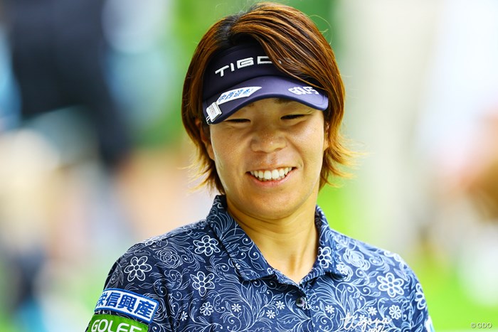 13位タイで決勝ラウンドへ 2022年 日本女子プロゴルフ選手権大会コニカミノルタ杯 2日目 穴井詩