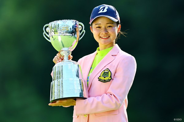 2022年 日本女子プロゴルフ選手権大会コニカミノルタ杯 4日目 川崎春花 19歳の川崎春花がツアー初優勝をメジャーで飾った