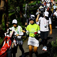 お食事中 2022年 日本女子プロゴルフ選手権大会コニカミノルタ杯 最終日 川崎春花