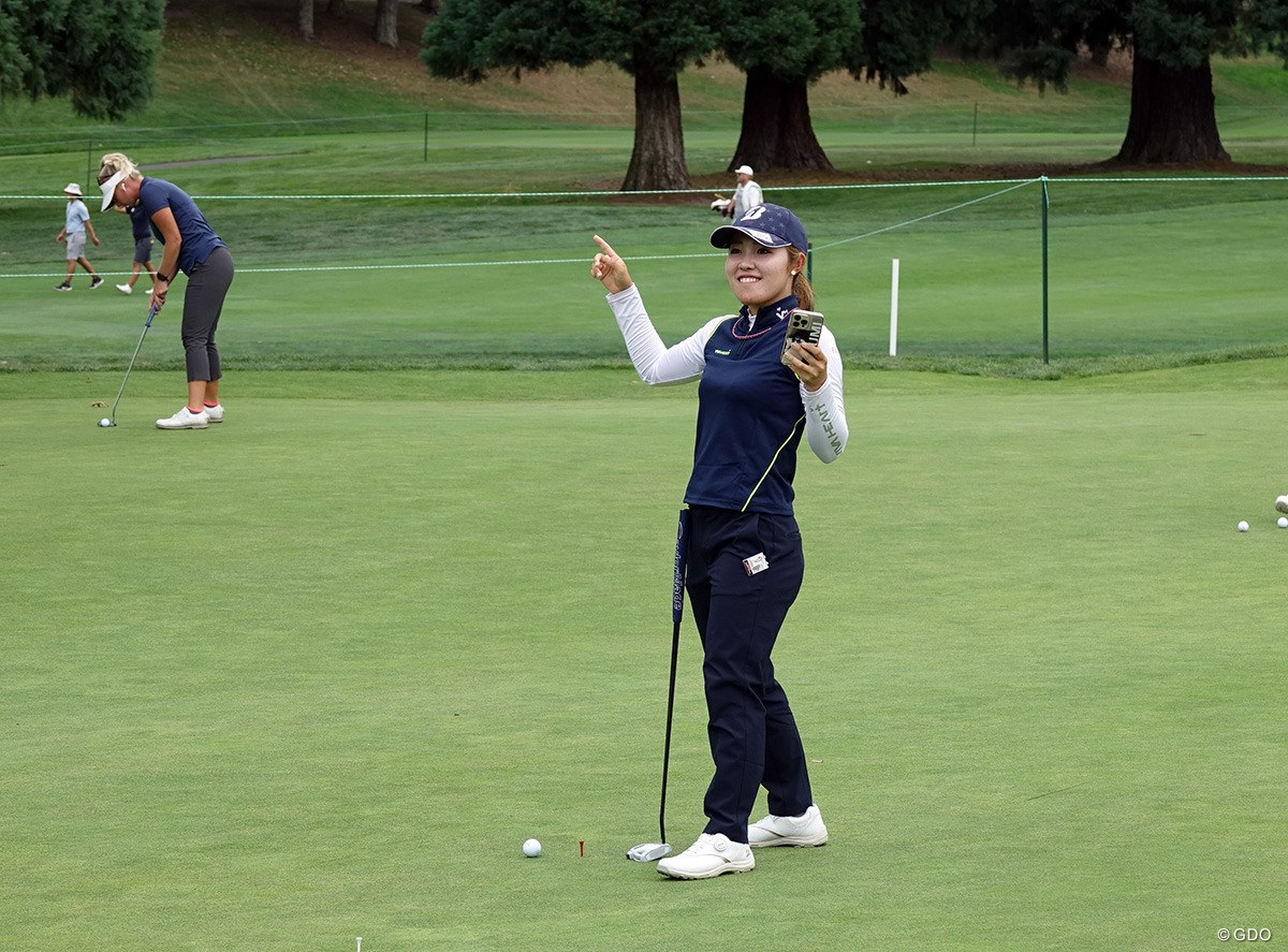 2022年 ポートランドクラシック 事前 古江彩佳