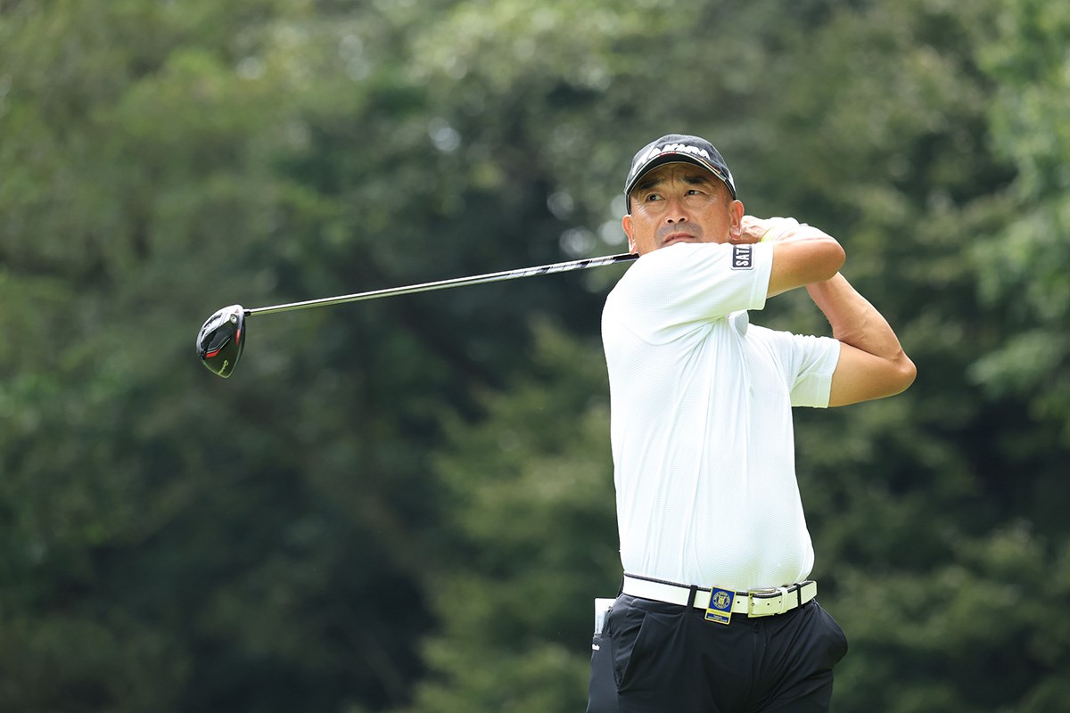 2022年 日本プロゴルフシニア選手権 初日 阿原久夫