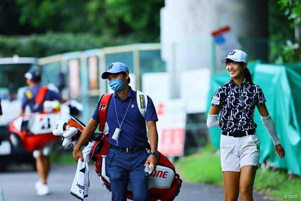 2022年 住友生命Vitalityレディス 東海クラシック 事前 馬場咲希 レンジとパッテインググリーンを往復