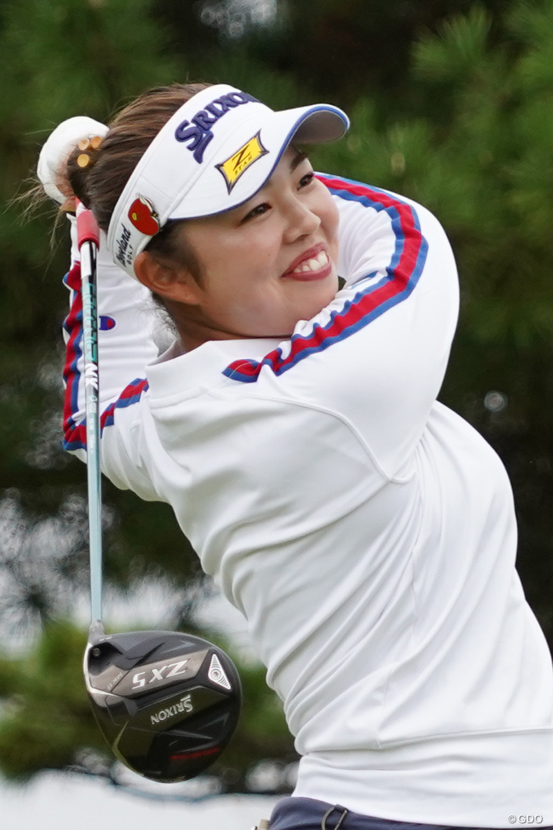 精度と出球が大事」 山下美夢有も未発表ドライバーに好感触