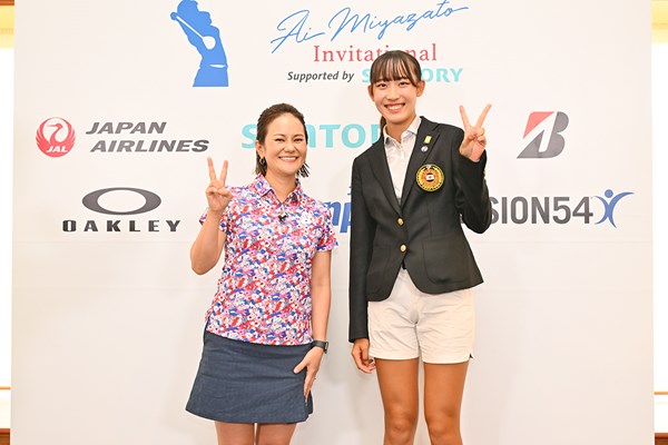 宮里藍さんのジュニア大会で馬場咲希は2位に（C）エム・プロジェクト