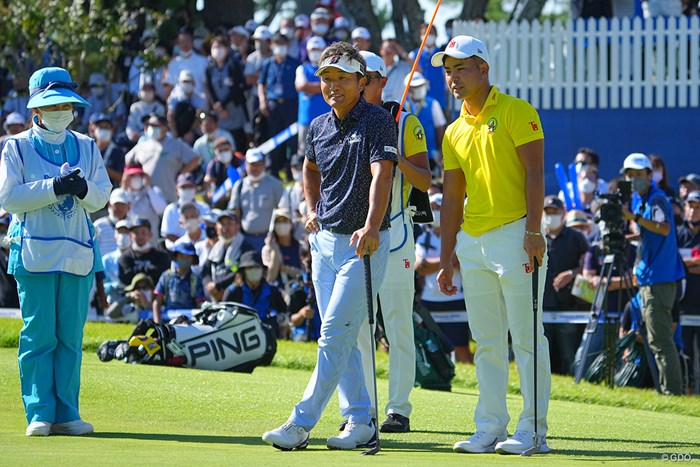宮本さんはアマチュア優勝に立ち会うよなぁ。 2022年 パナソニックオープンゴルフチャンピオンシップ 最終日 宮本勝昌