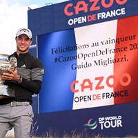 グイド・ミグリオッティがフランスで優勝(Ross Kinnaird/Getty Images) 2022年 カズーオープンdeフランス  最終日 グイド・ミグリオッティ