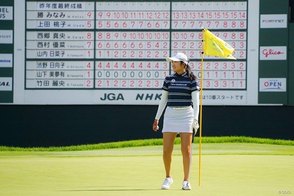 2022年 日本女子オープンゴルフ選手権 事前 稲見萌寧 腰の状態は良好。あとはショットの感覚を取り戻したいところ