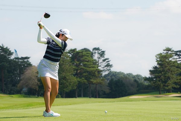 2022年 日本女子オープンゴルフ選手権 事前 稲見萌寧 去年と今年のスイングを比較して自己分析中