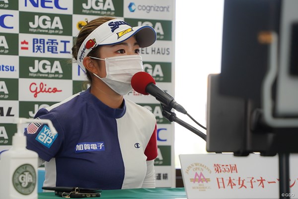 2022年 日本女子オープンゴルフ選手権 事前 山下美夢有 山下美夢有は2週連続優勝がかかる