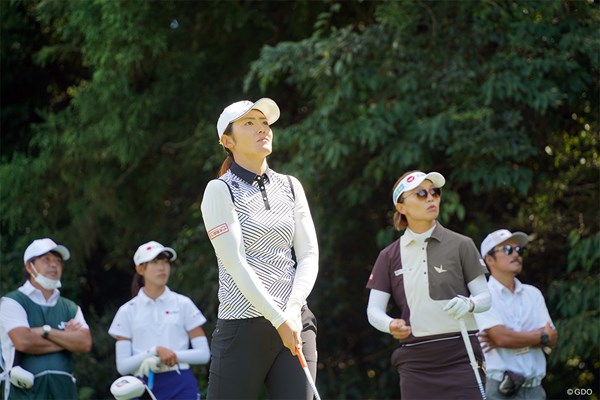 2022年 日本女子オープンゴルフ選手権  事前 渡邉彩香 テレサ・ルー 馬場咲希 開幕前日の練習日は、“飛ばし屋”と同組でプレーして調整