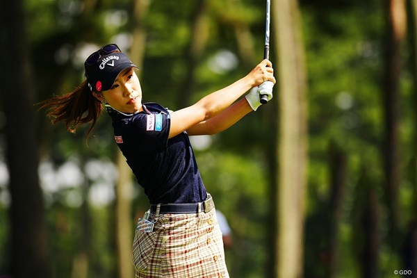 2022年 日本女子オープンゴルフ選手権 2日目 木村彩子 首位に浮上した木村彩子