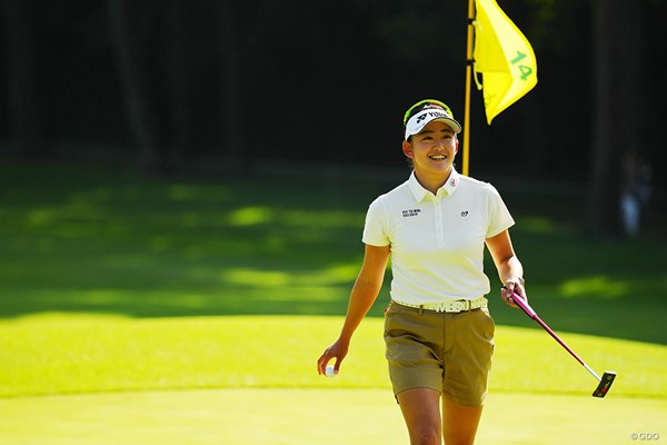 2022年 日本女子オープンゴルフ選手権 2日目 岩井千怜 地球に生まれて良かったー！