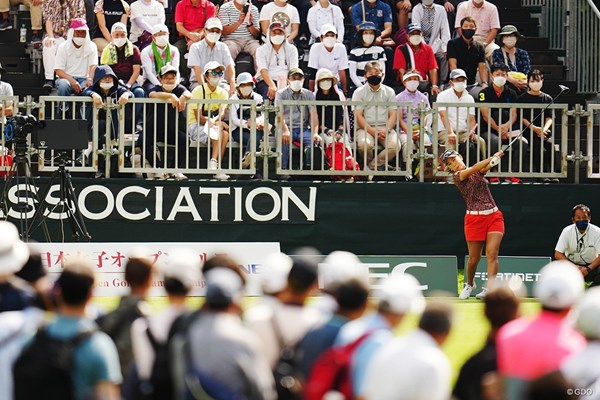 2022年 日本女子オープンゴルフ選手権 2日目 上田桃子 メジャー初優勝へ2打差を追いかける