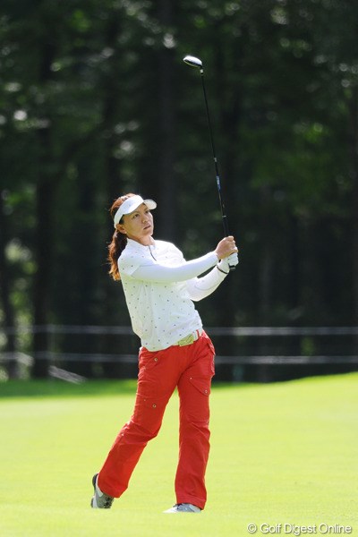 2010年 ニトリレディスゴルフトーナメント初日 中田美枝