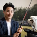 金メダリスト・清水宏保が現役当時のこだわりとゴルフへの熱意を語る（撮影：落合隆仁）