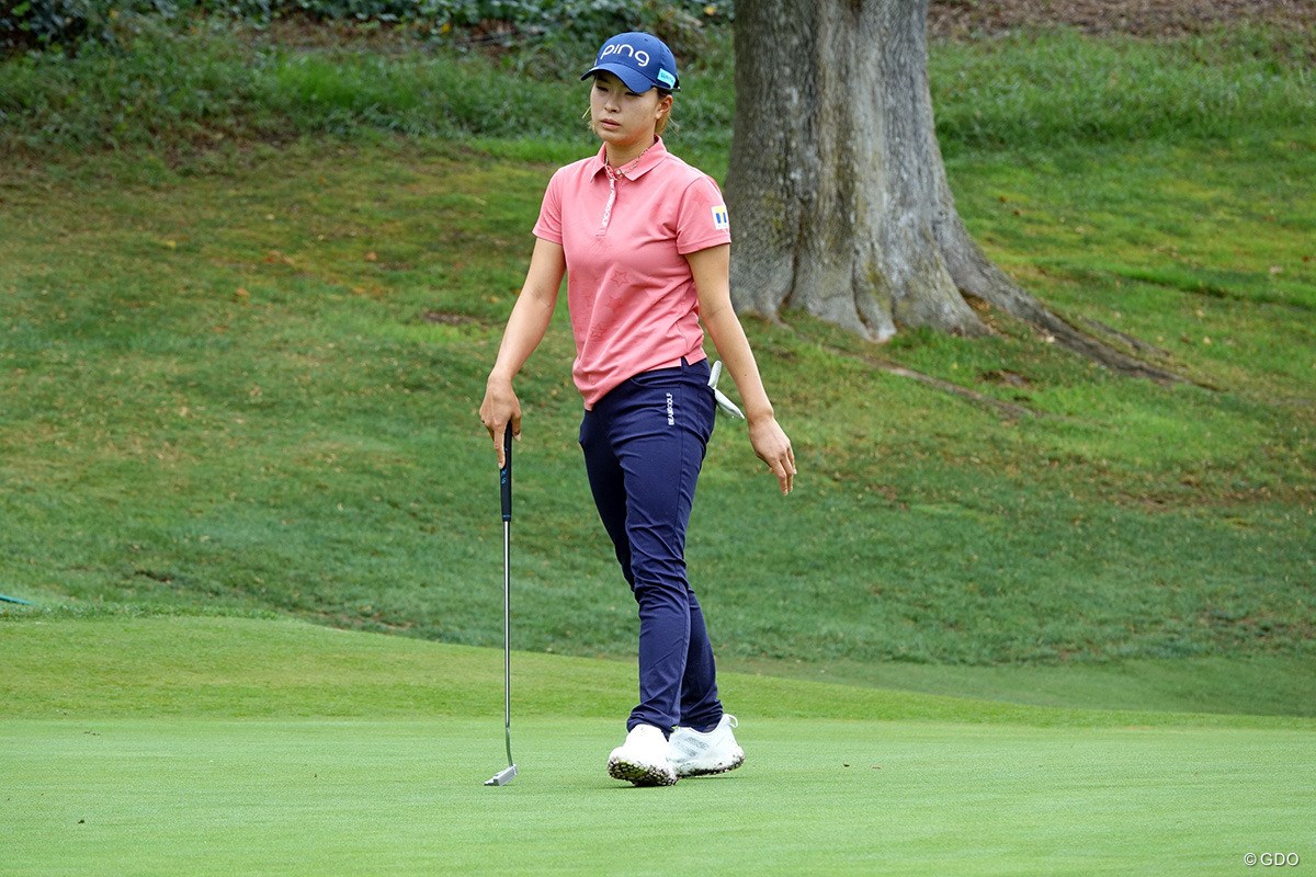 2022年 LPGAメディヒール選手権  初日 渋野日向子