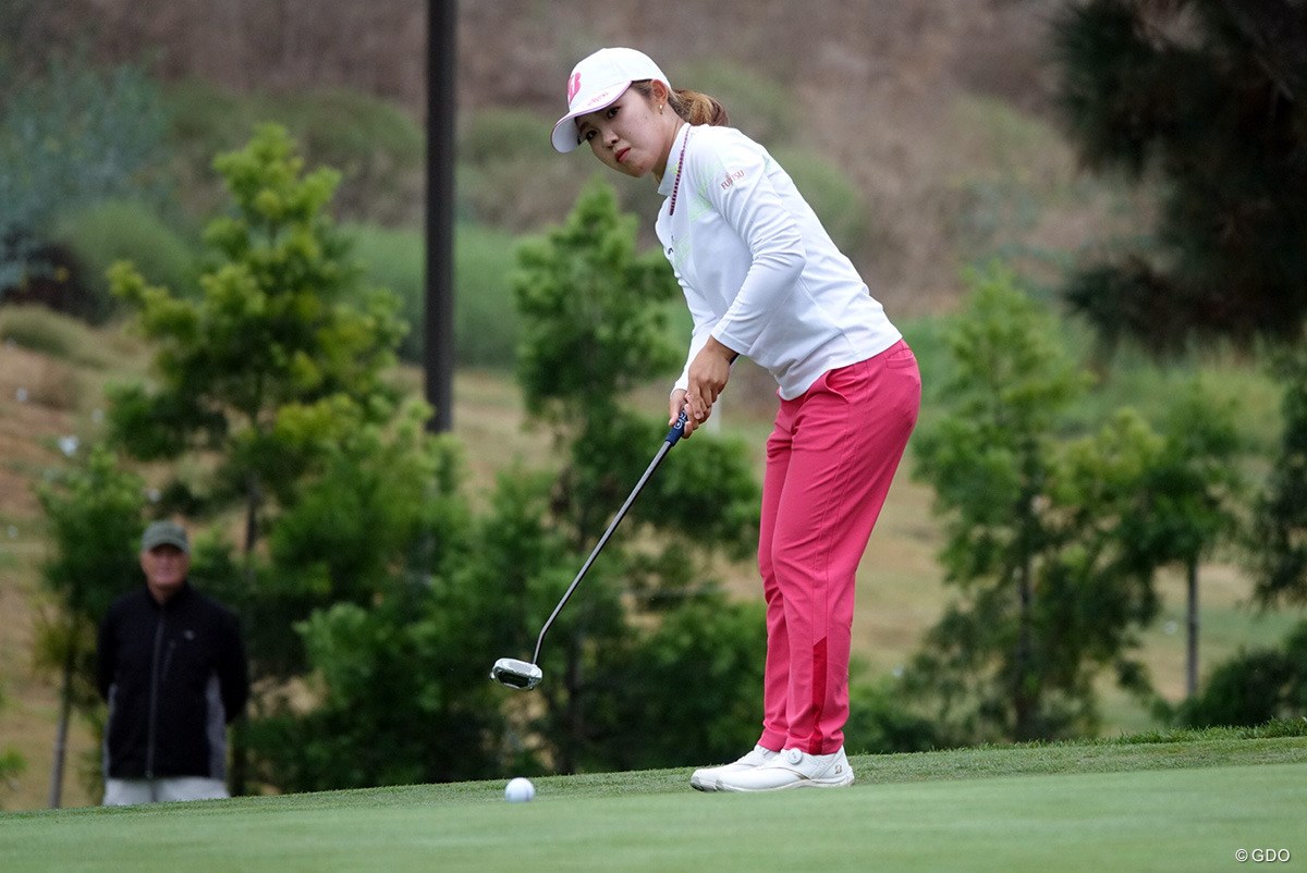 2022年 LPGAメディヒール選手権  初日 古江彩佳