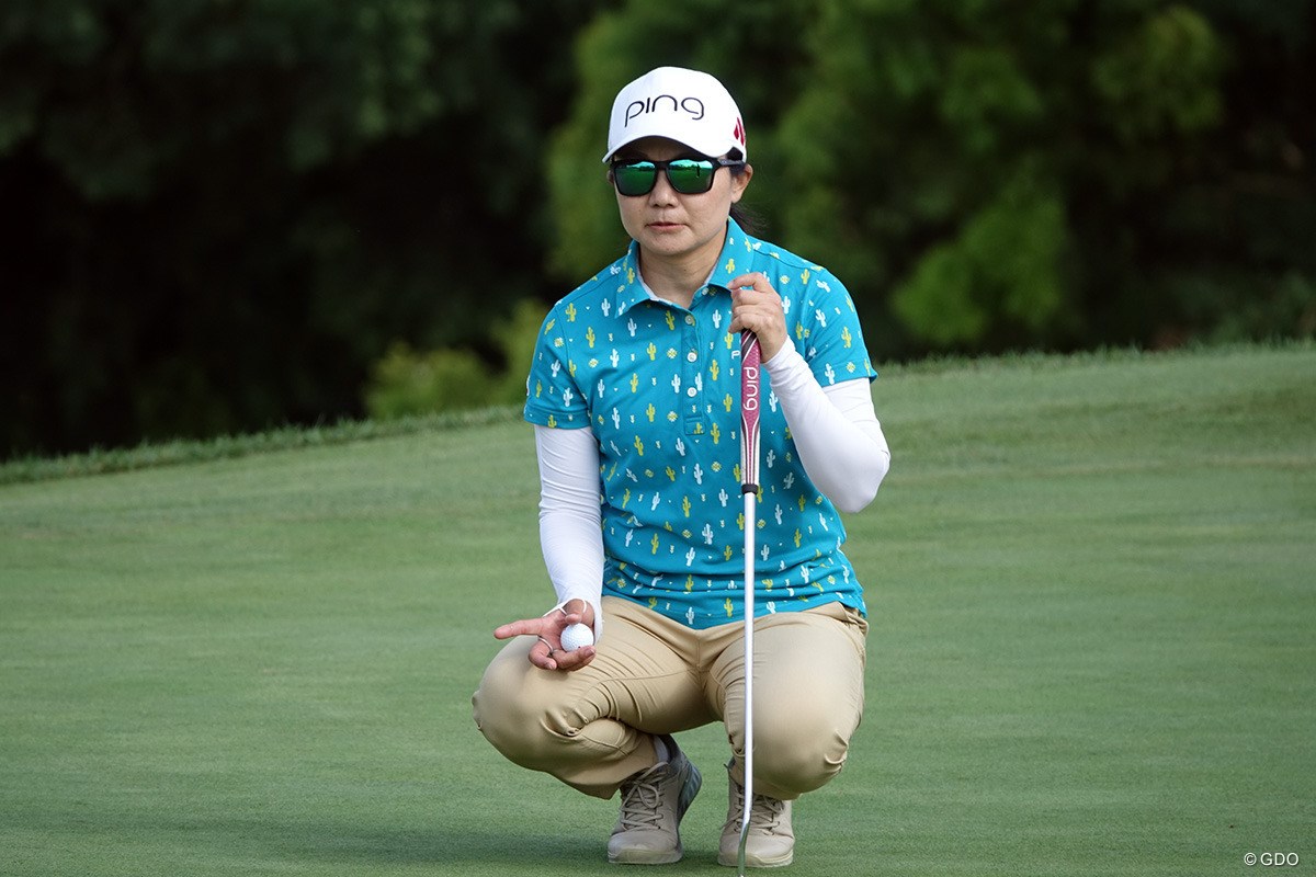 2022年 LPGAメディヒール選手権 初日 上原彩子